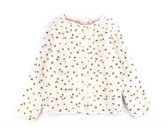 Petit Piao ladybug quilted overgangsjakke